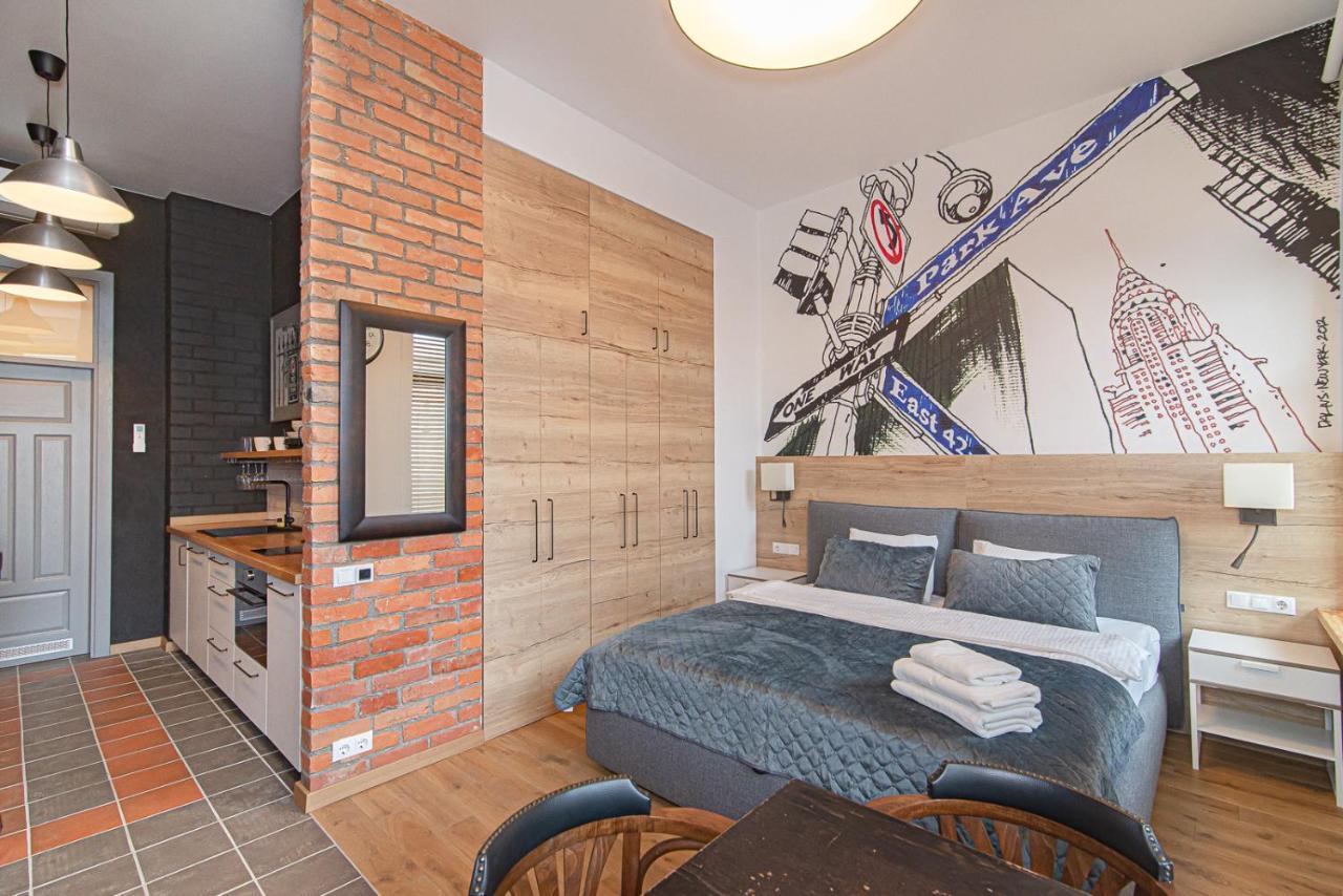 Modern Vilnius Old Town Apartment With Free Parking Esterno foto